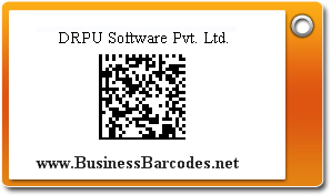 Sample of Data Matrix 2D Barcode Font  by Barcode for Warehousing Industry