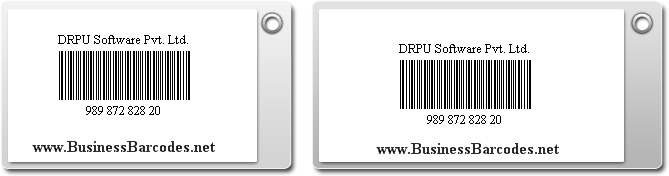 Samples of Codabar Barcode Font by Barcode Warehousing Industry