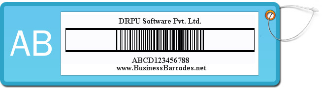 Sample of Code 128 Set A Barcode Font by Barcode Warehousing Industry