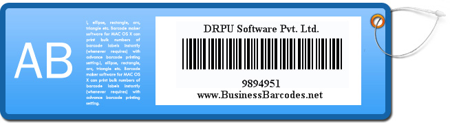 Sample of Logmars Barcode Font by Barcode Warehousing Industry