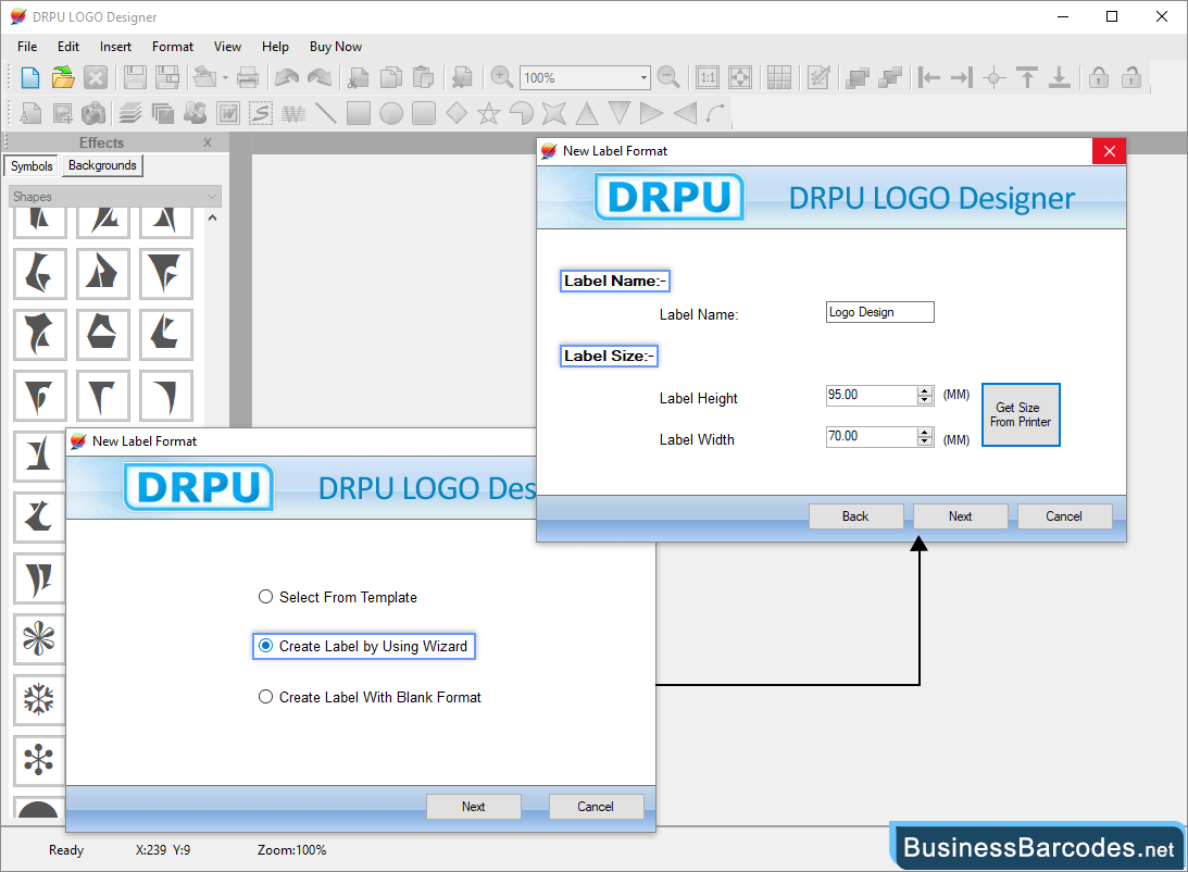 Design Label By Using Wizard Design Label By Using Wizard