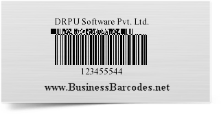 Sample of Databar Code 128 Set A 2D Barcode Font by Mac Edition 