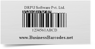 Sample of Databar Expanded 2D Barcode Font  by Mac Edition 