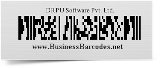 Sample of Databar MicroPDF417 2D Barcode Font by Mac Edition 