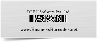 Sample of PDF417 2D Barcode Font  by Mac Edition