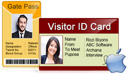 Visitors ID Cards Maker for Mac