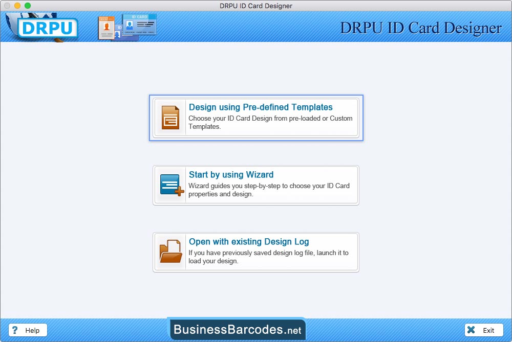 Design using Predefined Template Design using Predefined Template