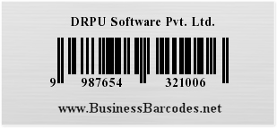Sample of ISBN 13 Barcode Font generated by Mac Edition