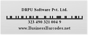 Sample of Postnet Barcode Font generated by Mac Edition 