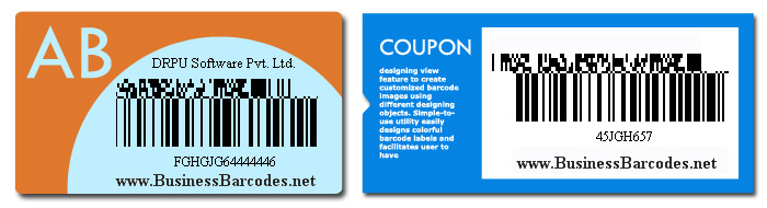 Samples of Databar Code 128 2D Barcode Font  by Professional Edition