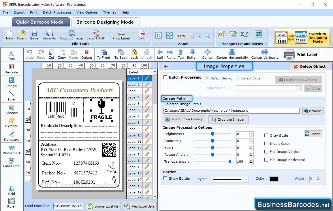 Business Barcodes - Professional Edition