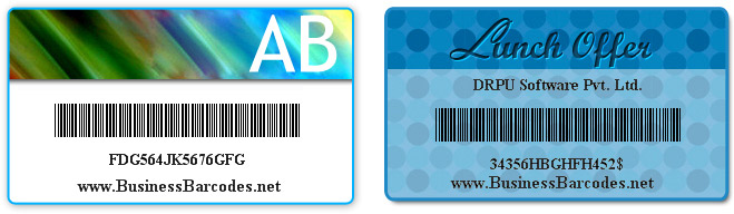 Samples of Logmars Barcode Font  by Professional Edition 