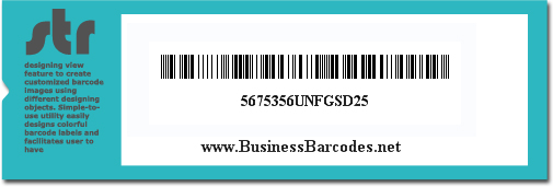 Sample of Telepen Barcode Font  by Professional Edition 