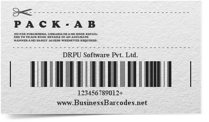 Sample of Codabar Barcode Font generated by Distribution Industry Software 