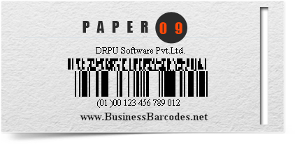 Sample of Databar 2D Barcode Font by Business Barcodes for Publishers and Library