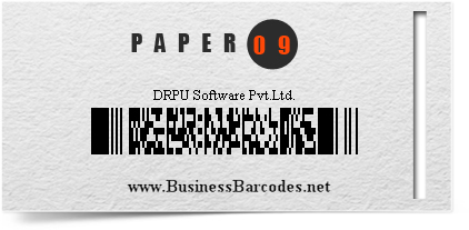 Sample of Databar PDF417 2D Barcode Font by Business Barcodes for Publishers and Library