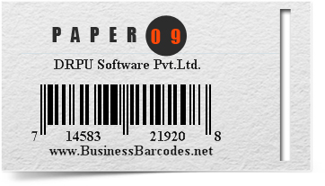 Sample of UPCA Barcode Font by Barcodes for Publishers and Library