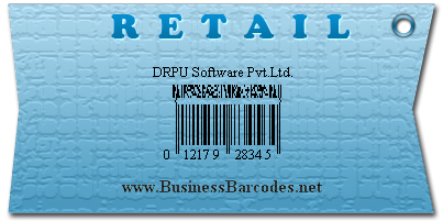 Sample of Databar EAN 13 2D Barcode Font by Business for Retail industry