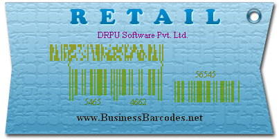 Sample of Databar EAN 8 2D Barcode Font by Barcodes for Retail industry