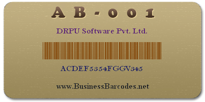 Sample of Code 128 Barcode Font by Business Barcodes for Retail industry