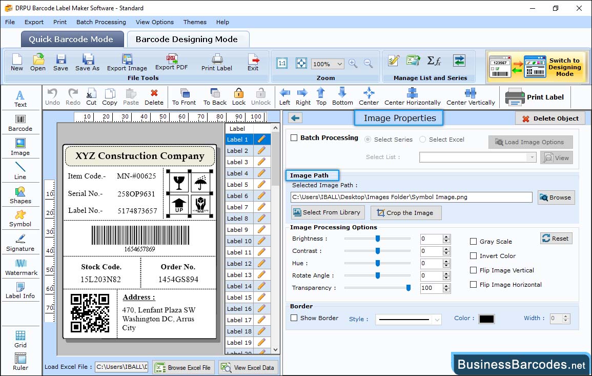 Business Barcodes - Standard Edition