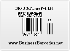 Sample of Databar EAN 8 2D Barcode Font by Standard Edition