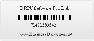 Sample of Code39 Barcode Font generated by  Standard Edition 