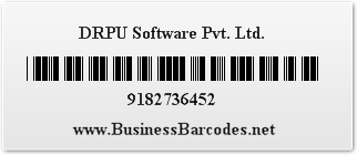 Sample of Code 39 Full ASCII Barcode Font generated by Standard Edition 