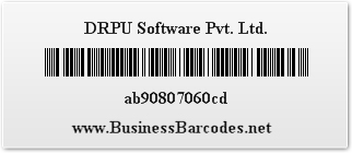 Sample of Telepen Barcode Font generated by  Standard Edition 