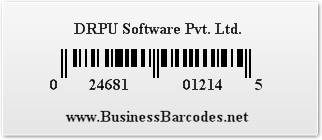 Sample of UPCA Barcode Font generated by Standard Edition