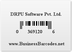 Sample of UPCE Barcode Font generated by  Standard Edition