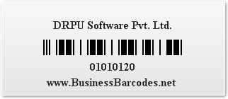 Sample of USPS Sack Label Barcode Font 