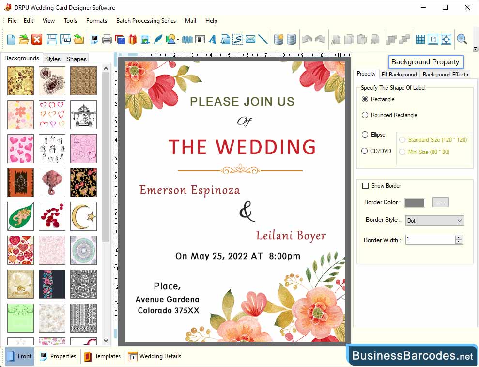 Wedding Card Maker Software