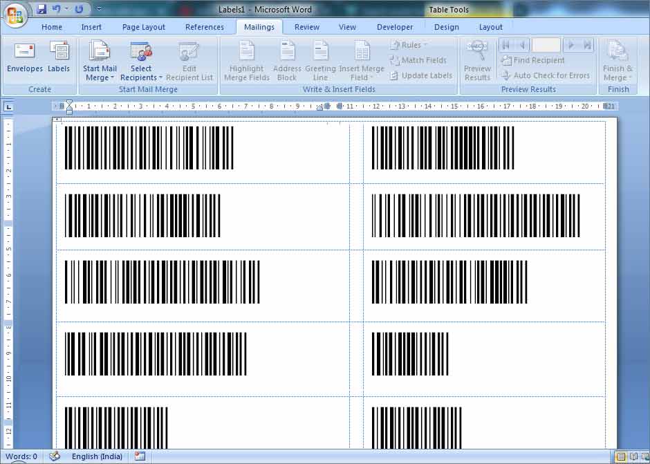 Barcode Created