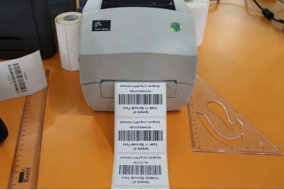 Barcode label printer