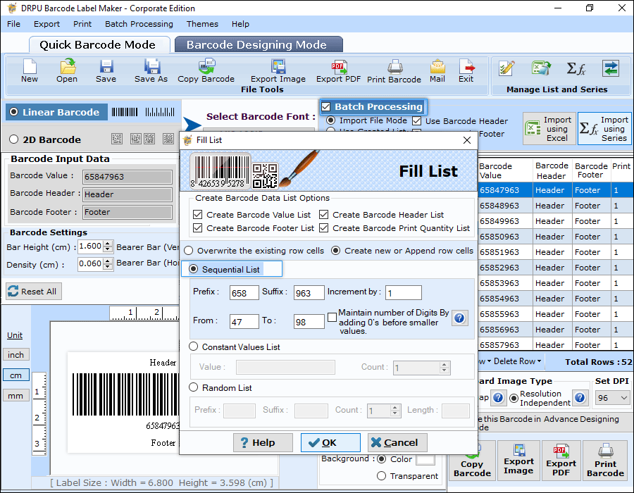 batch processing series