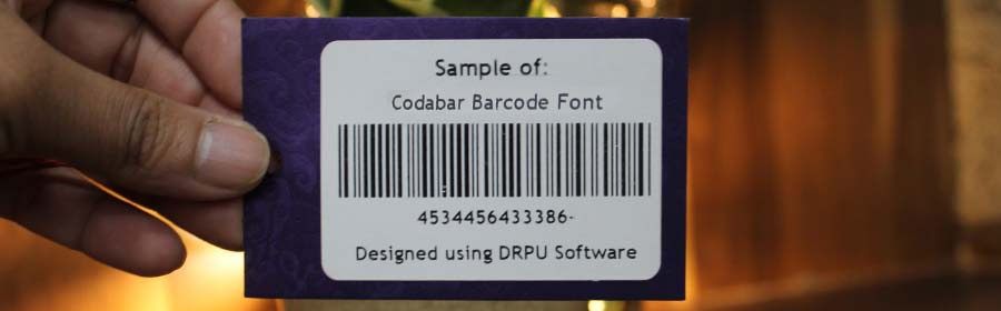 Codabar Barcode