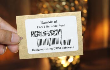 Sample EAN-8 Barcode