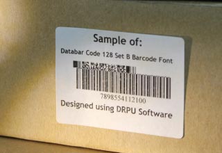 Applications of DataBar Code 128 Set B Barcode