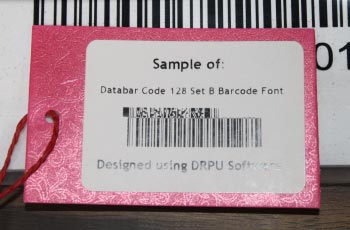 Databar Code 128 Set B Barcode Difference