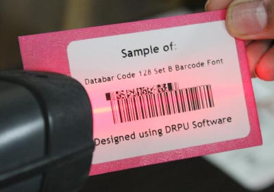 Read and Decode Databar Code 128 Set B