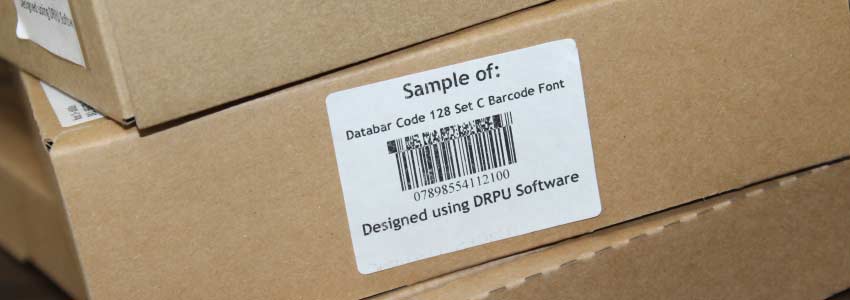 Usage of Databar Code 128 Set C Barcode