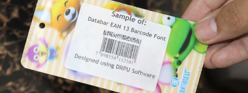 Usage of Databar EAN 13 Barcodes