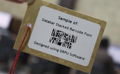 Databar Stacked Barcode