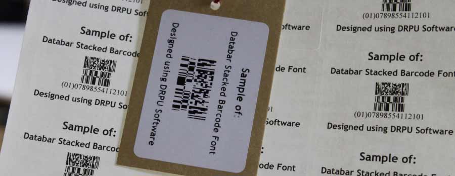 Databar Stacked Barcode Difference Databar Stacked Barcode Difference