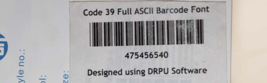 Implementing Full ASCII Barcode Implementing Full ASCII Barcode
