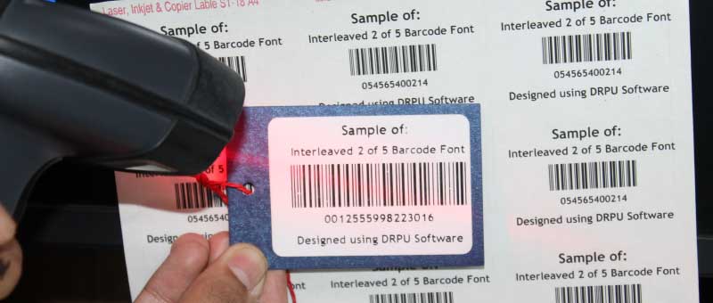 Interleaved 2 of 5 Barcode Font Interleaved 2 of 5 Barcode Font