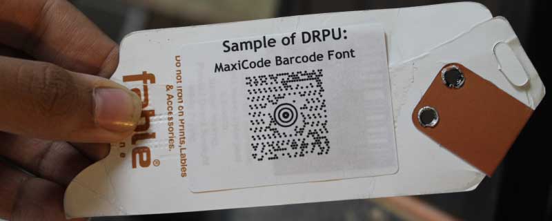 Purpose of Using a MaxiCode Barcode