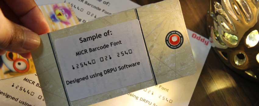 MICR Barcode Standards