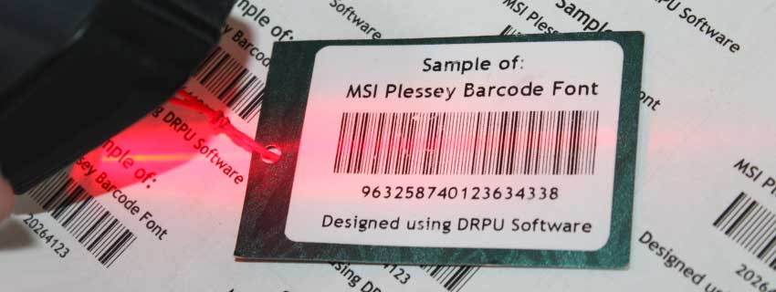 MSI Plessey Barcode Advantages